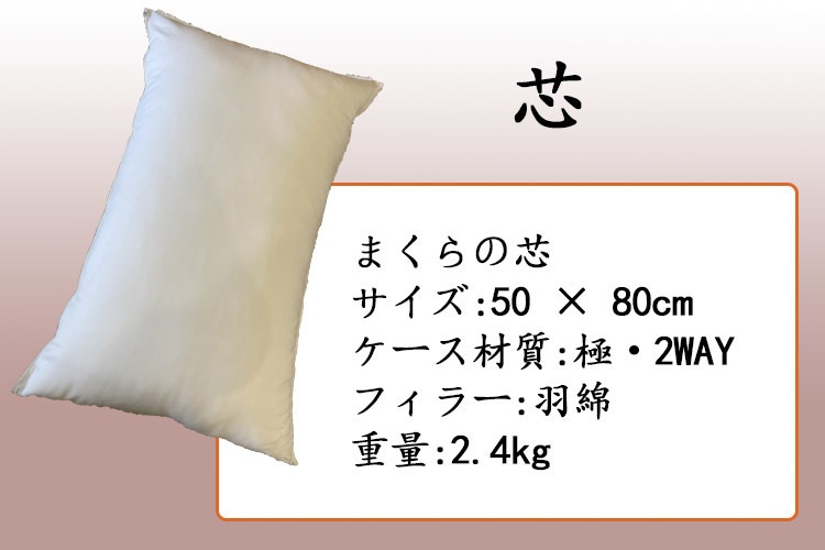 妖夢工坊 半身用枕カバー 芯