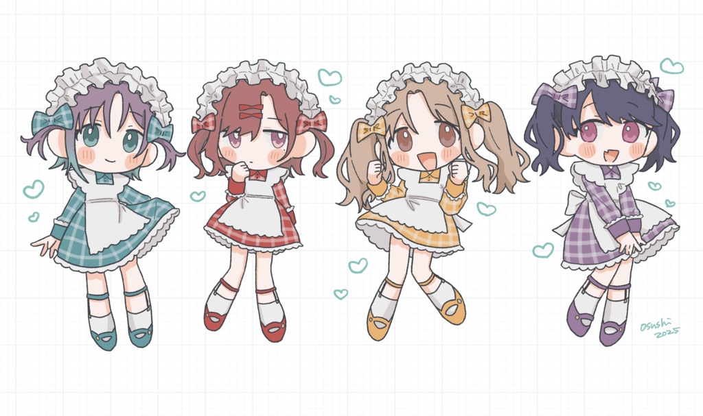 メイドノクチルステッカーセット