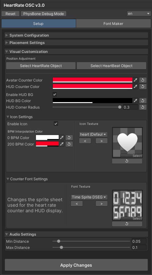💓【VRCFury|MA 対応】HeartRate OSC 3.0 🛠️