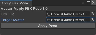 Apply FBX Pose to Avatar