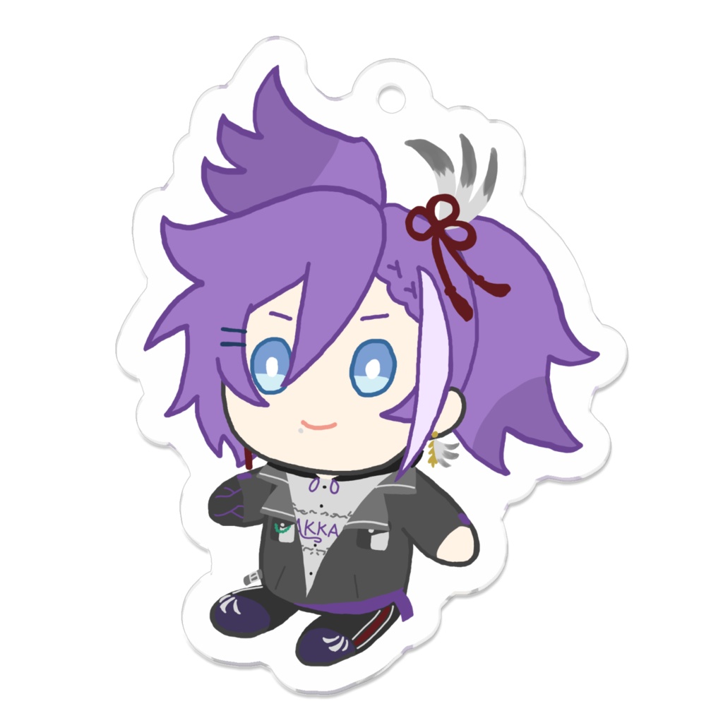 【非公式】万象院ハッカぬいコレクション(hololiveMeetアンバサダー衣装)アクリルキーホルダー