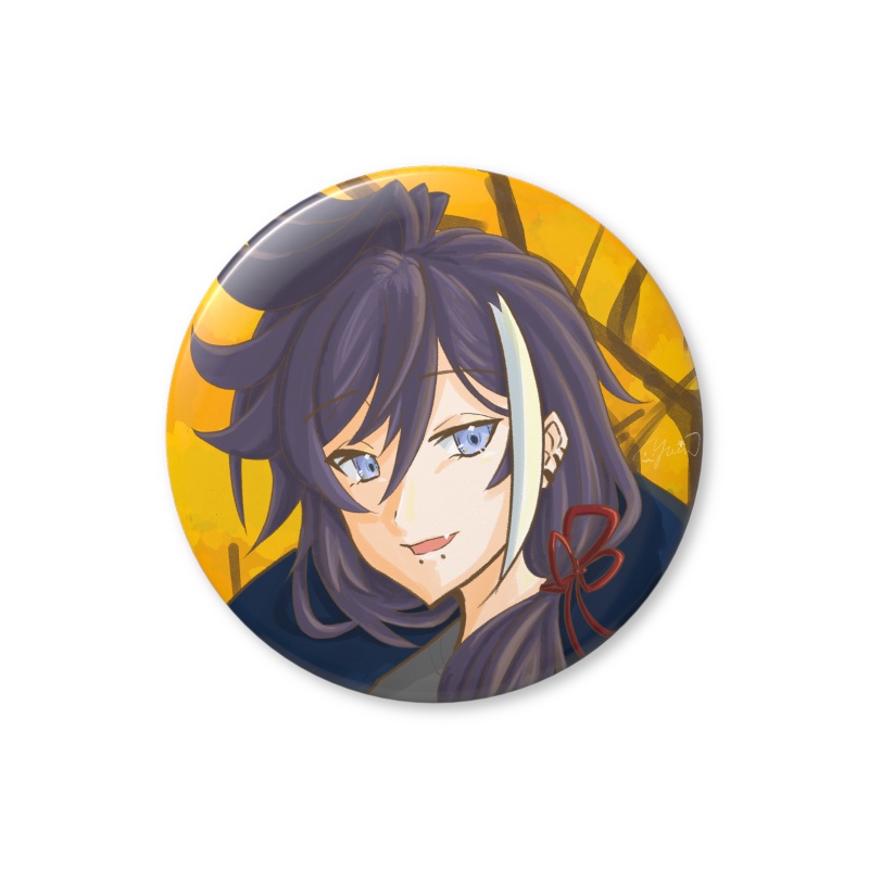 【非公式】万象院ハッカ 秋 缶バッジ [HAKKA merchs 2025 Winter]