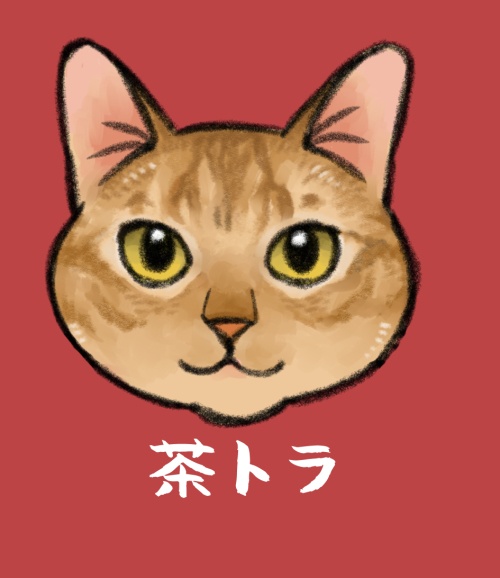 猫ちゃんアクキー（茶トラ）