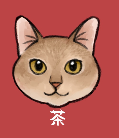 猫ちゃんアクキー（茶）