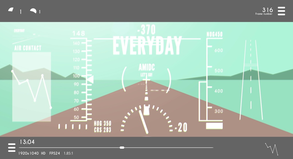 「AIRPORT GRAPHICS」Aep