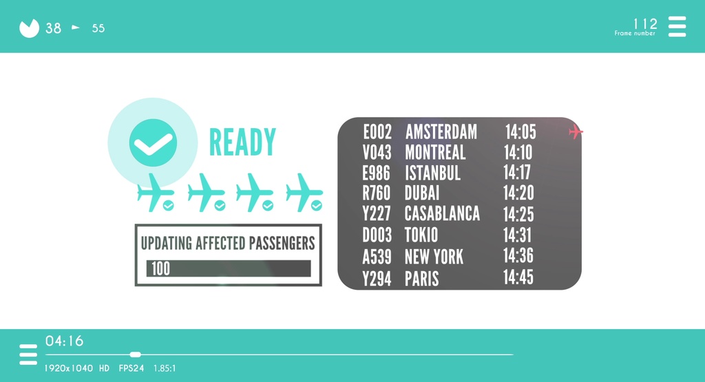 「AIRPORT GRAPHICS」Aep