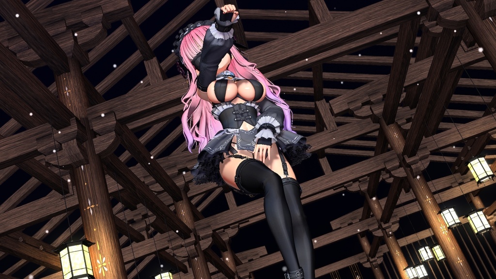 【追尾カメラTrackCam】EXID - Up & Down【MMD】