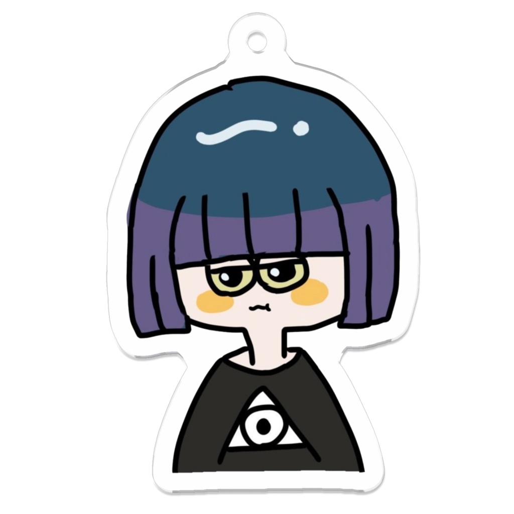 アイコンくらげキーホルダー