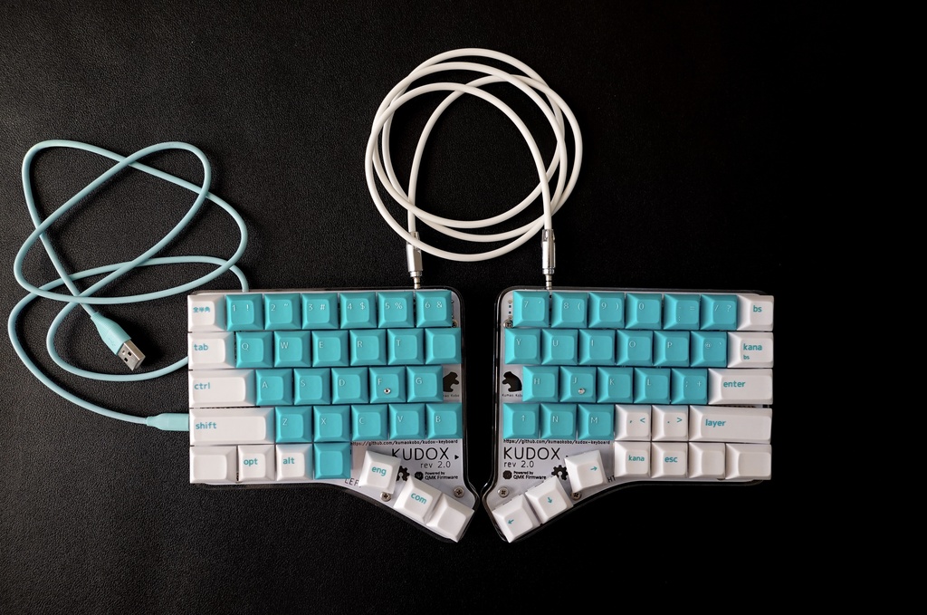 【基板色: 白】Kudox ホットスワップver 基本セット