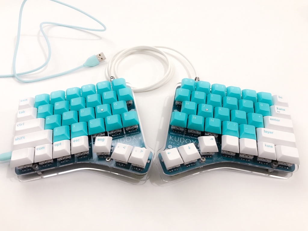 【基板色: 青】Kudox ホットスワップver 基本セット