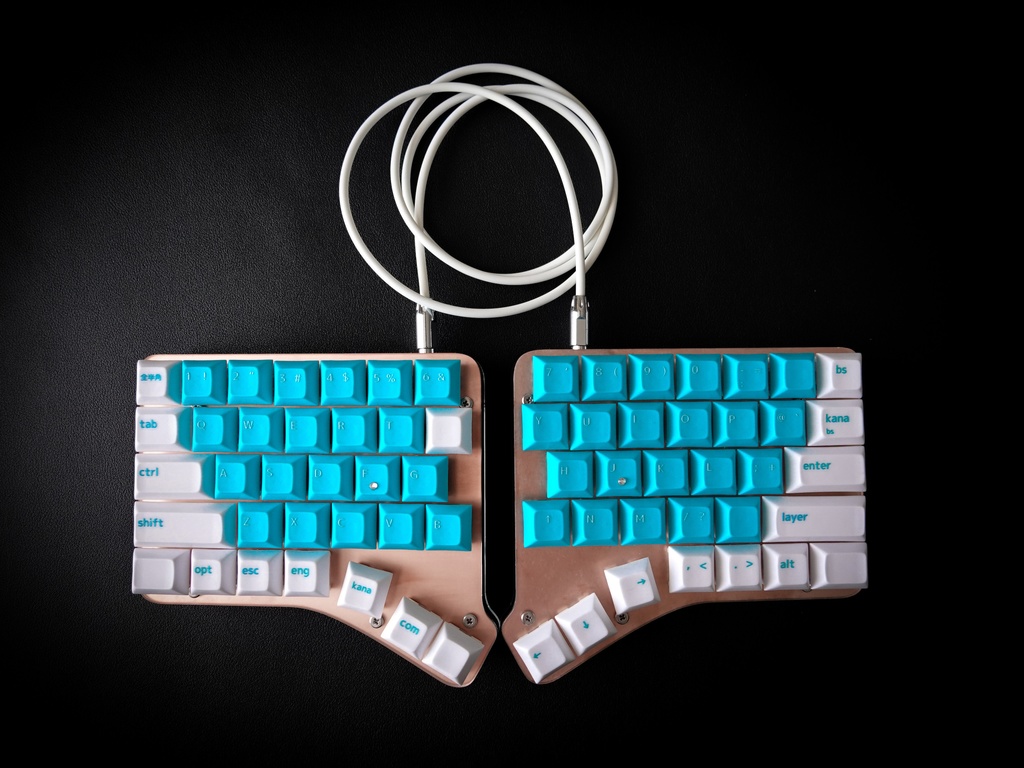 【銅板ケース】Kudox ホットスワップver 基本セット