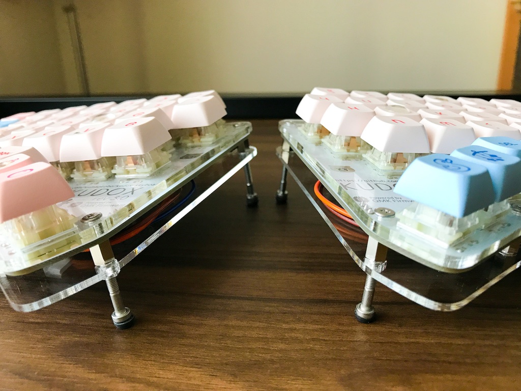 【基板色: 黒xゴールド】Kudox rev3 基本セット