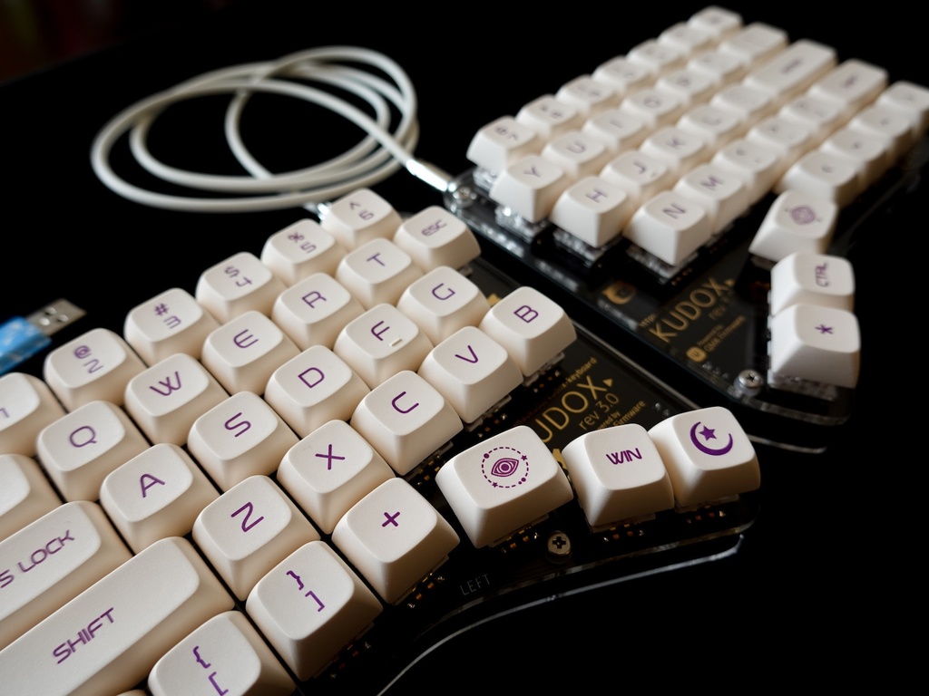 【基板色: 黒xゴールド】Kudox rev3 基本セット