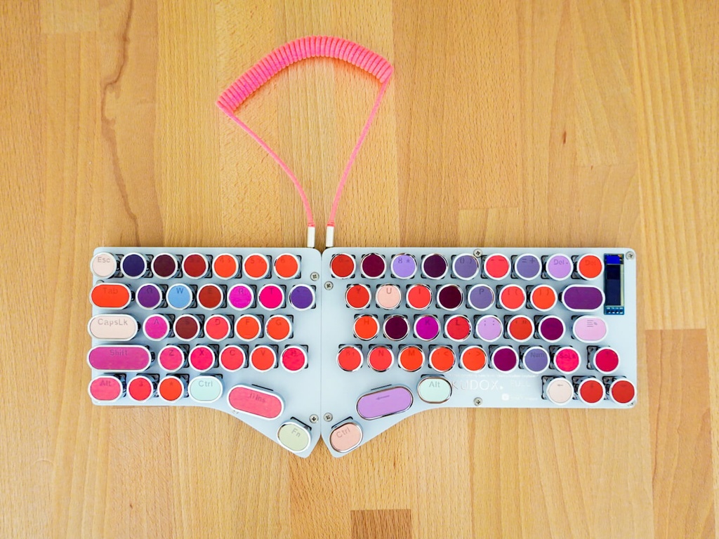 【基板色: 白】Kudox Full rev1 基本セット