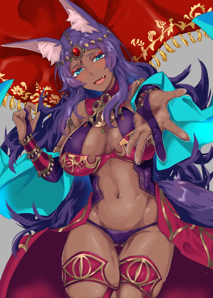 ミドキャスもふもふブランケット