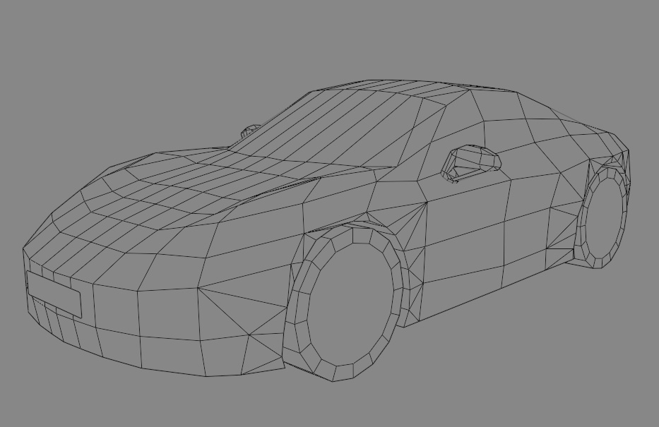 Porsche 718 Cayman 3Dモデル【ローポリモデルあり】