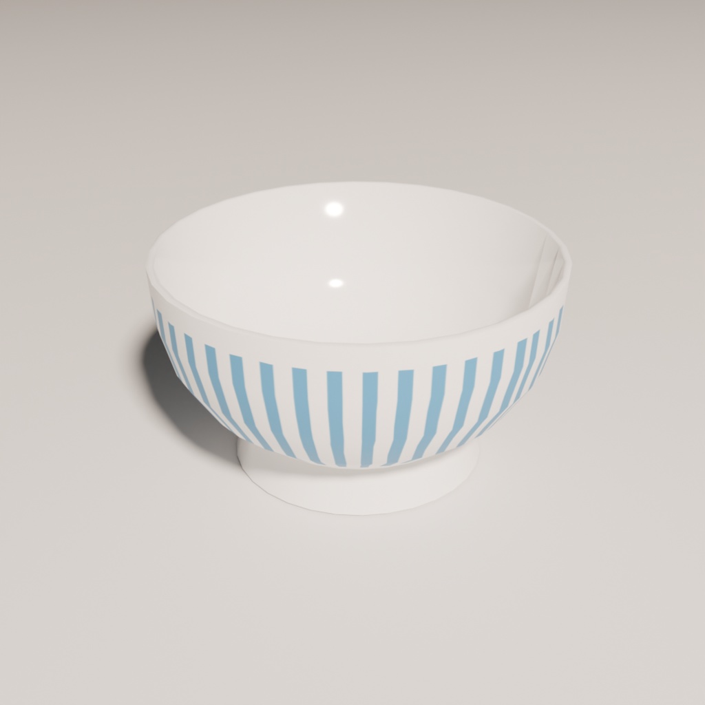 お茶碗【3Dモデル】