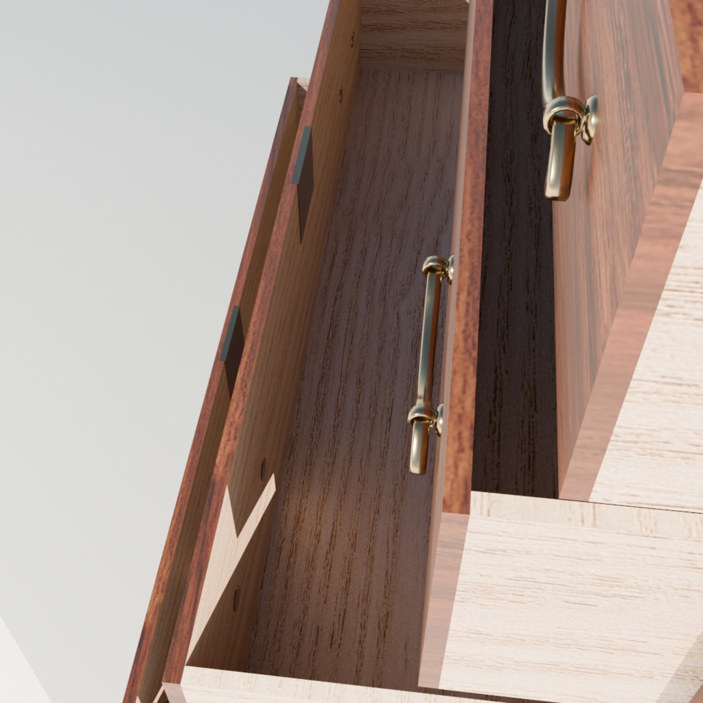 【3Dモデル】たんす【Unity】