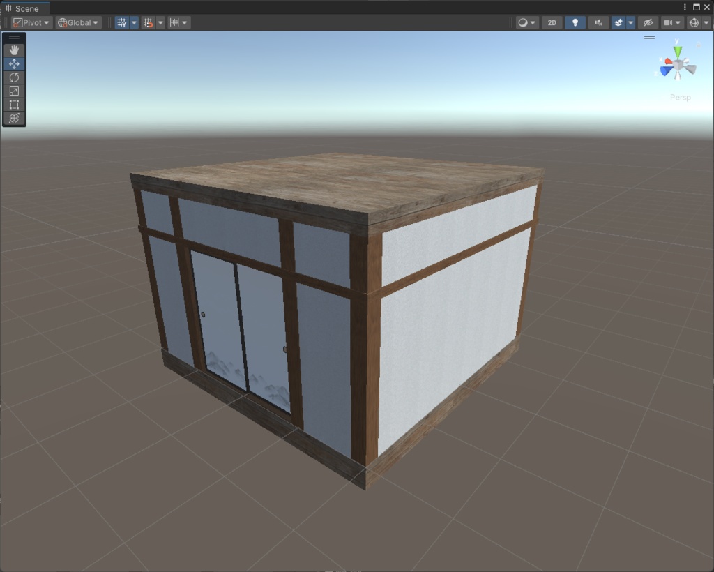 お茶の間セット【3Dモデル】