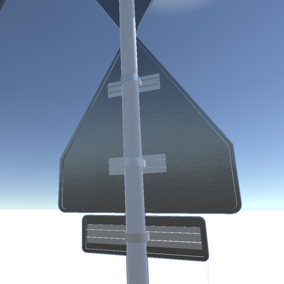 道路標識【3Dモデル・102種】【unitypackage】