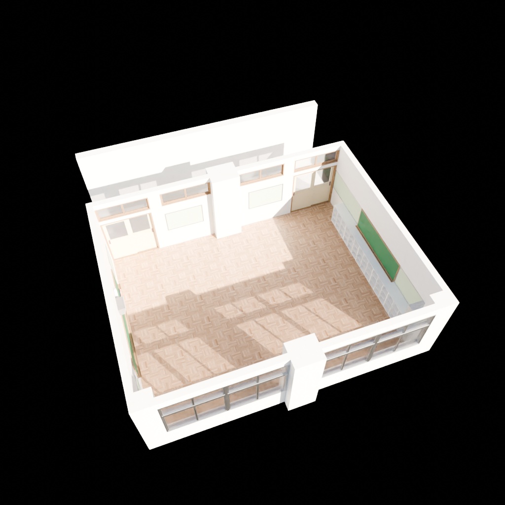 【3Dモデル】空き教室