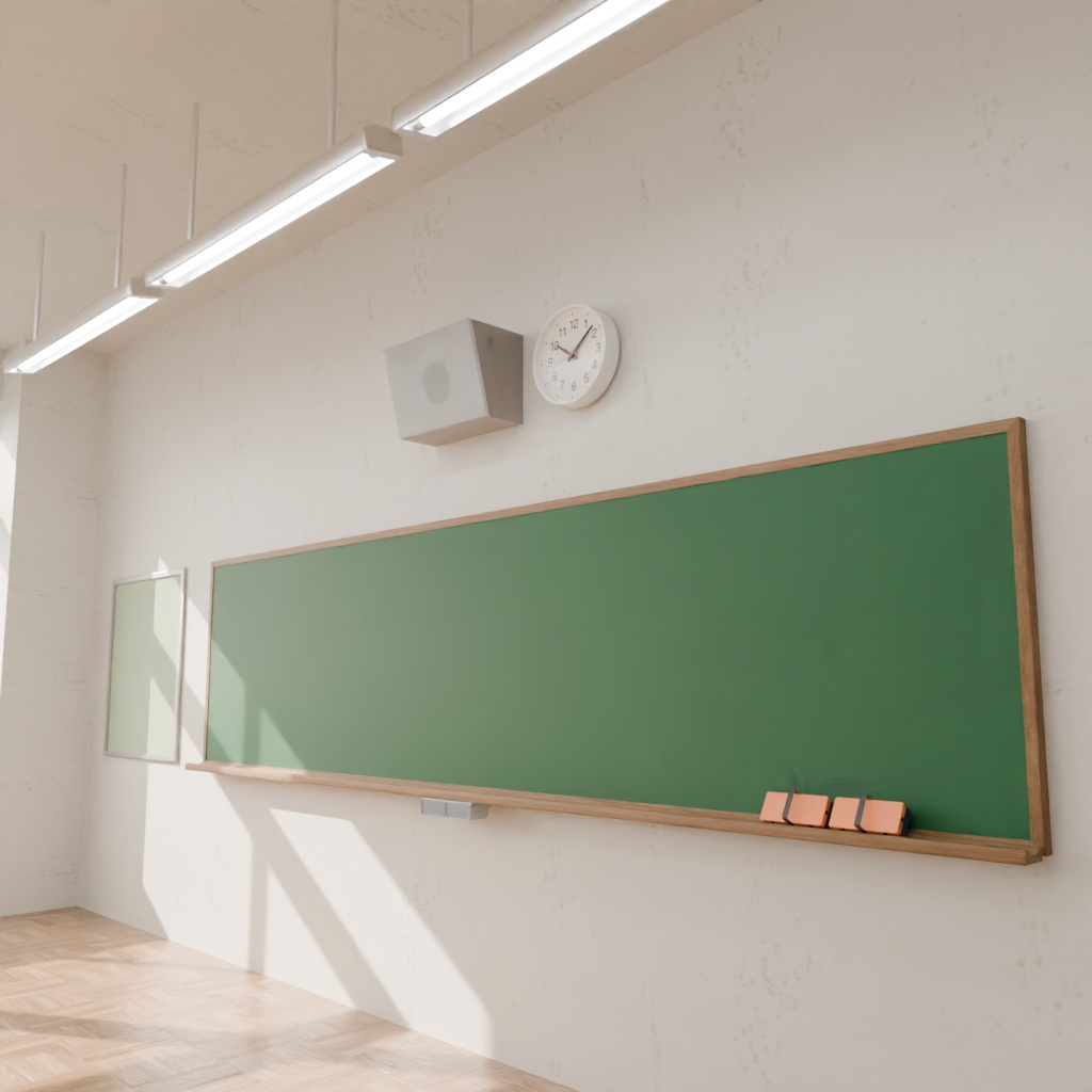 【3Dモデル】空き教室