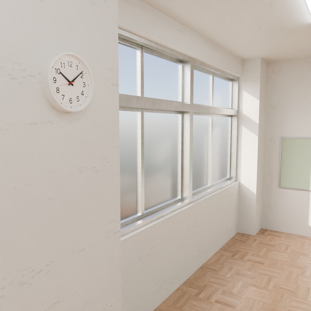 【3Dモデル】空き教室