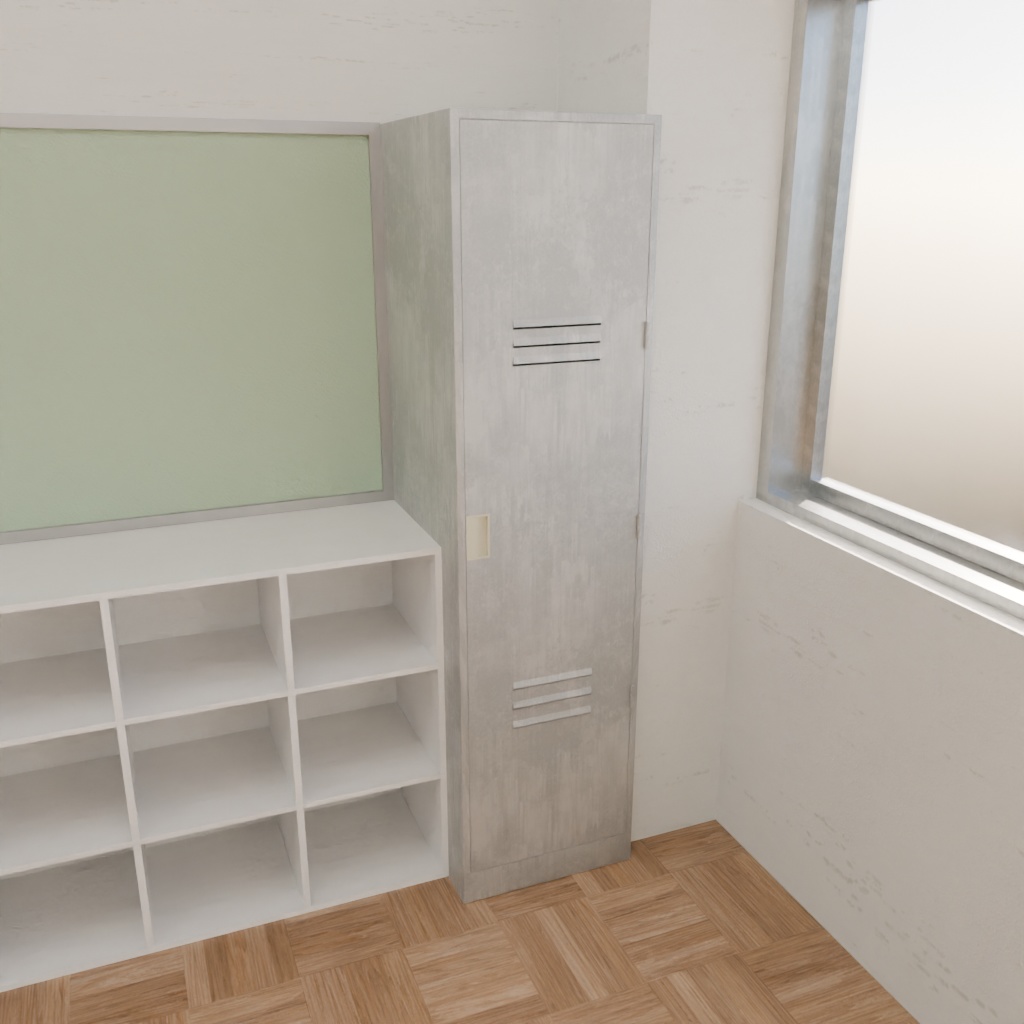 【3Dモデル】空き教室