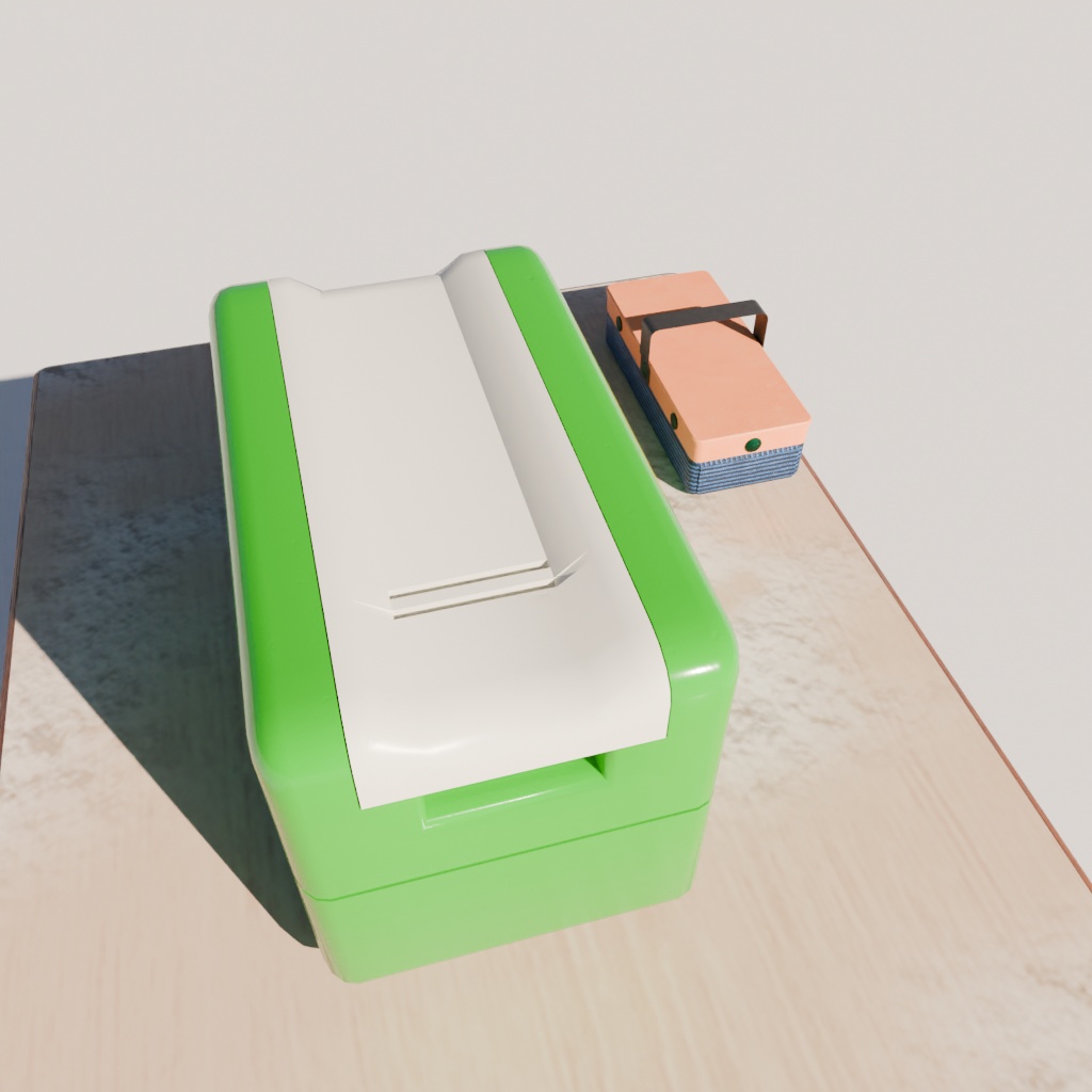 黒板消しクリーナーセット【3Dモデル】