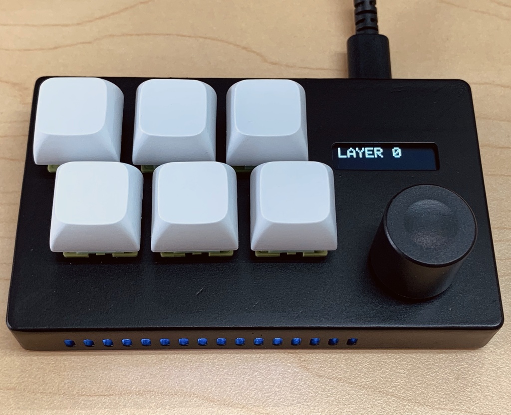 【完成品】CYBORG PICO 2【左手デバイス】【自作キーボード】