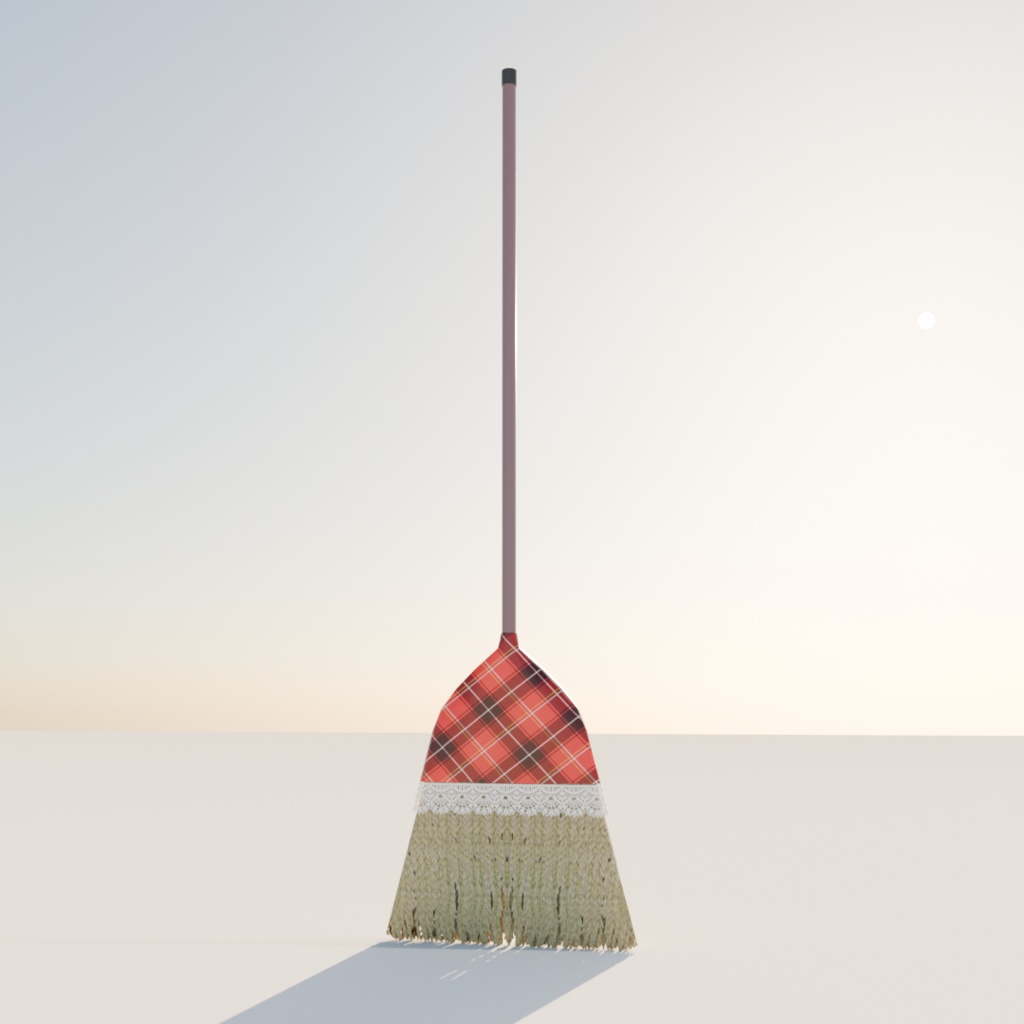 【3Dモデル】掃除用具ロッカーセット