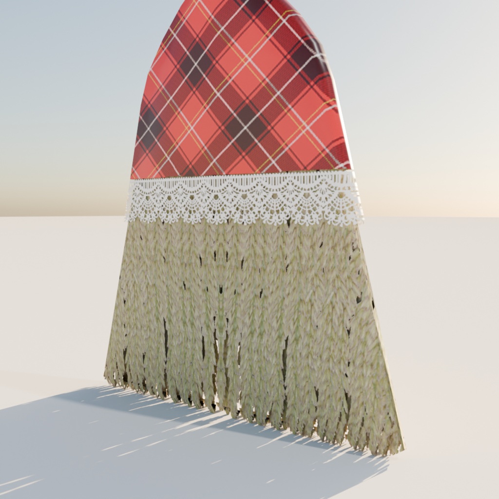 【3Dモデル】掃除用具ロッカーセット