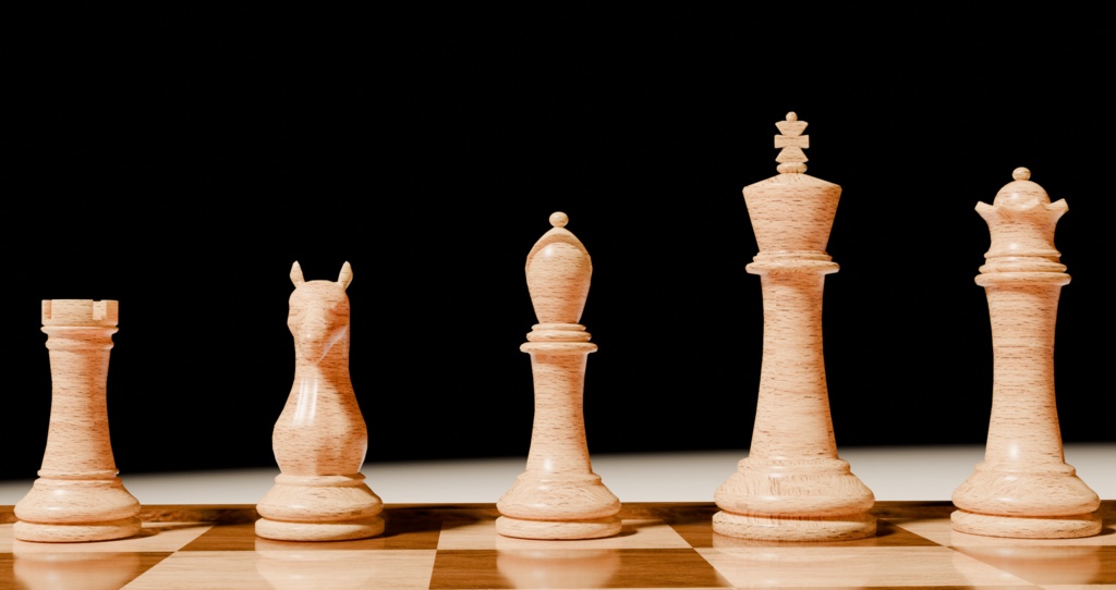 【3Dモデル】チェス