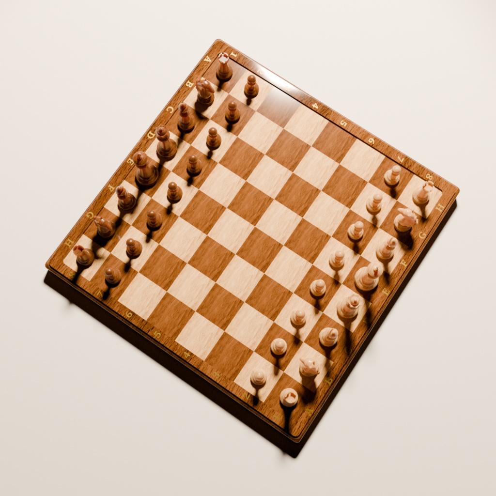 【3Dモデル】チェス