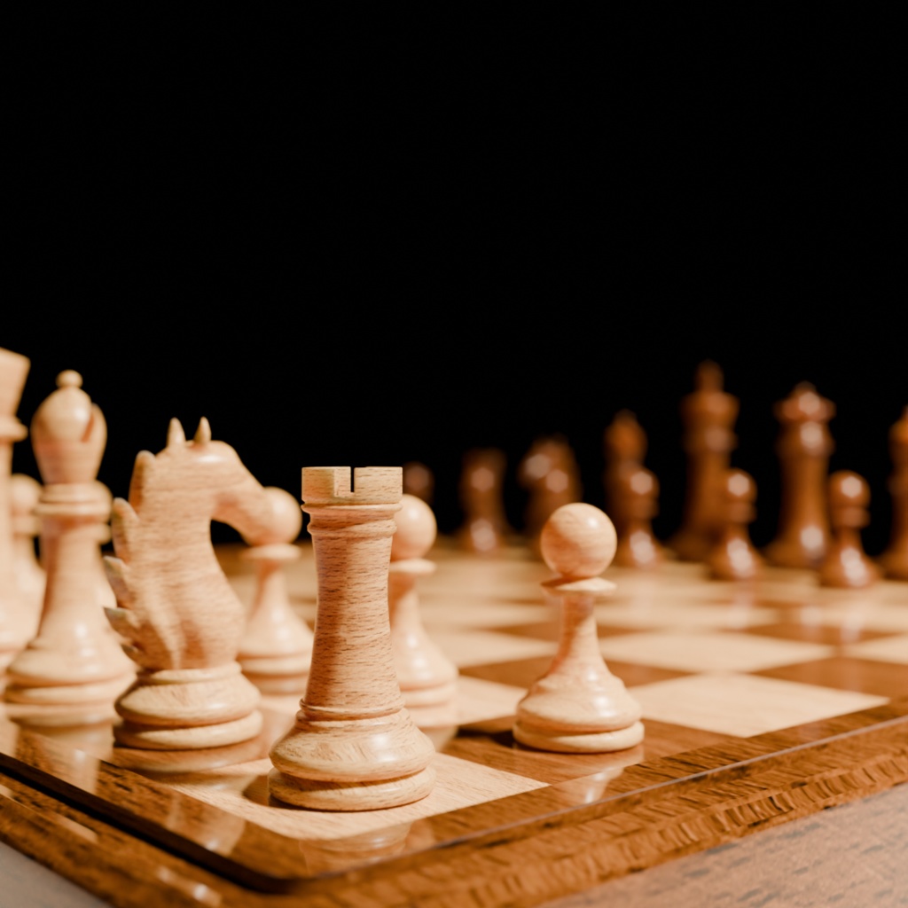 【3Dモデル】チェス