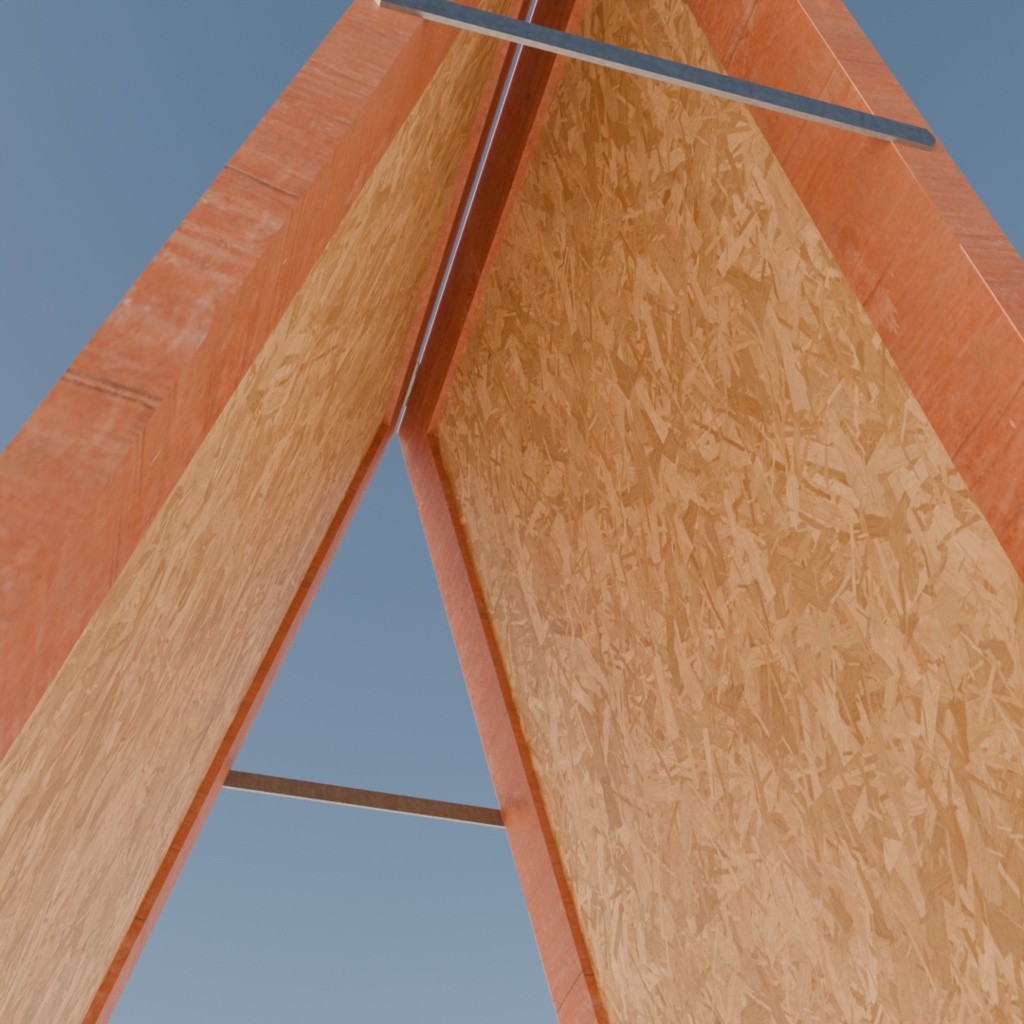 【3Dモデル】A型ブラックボード【カフェ】