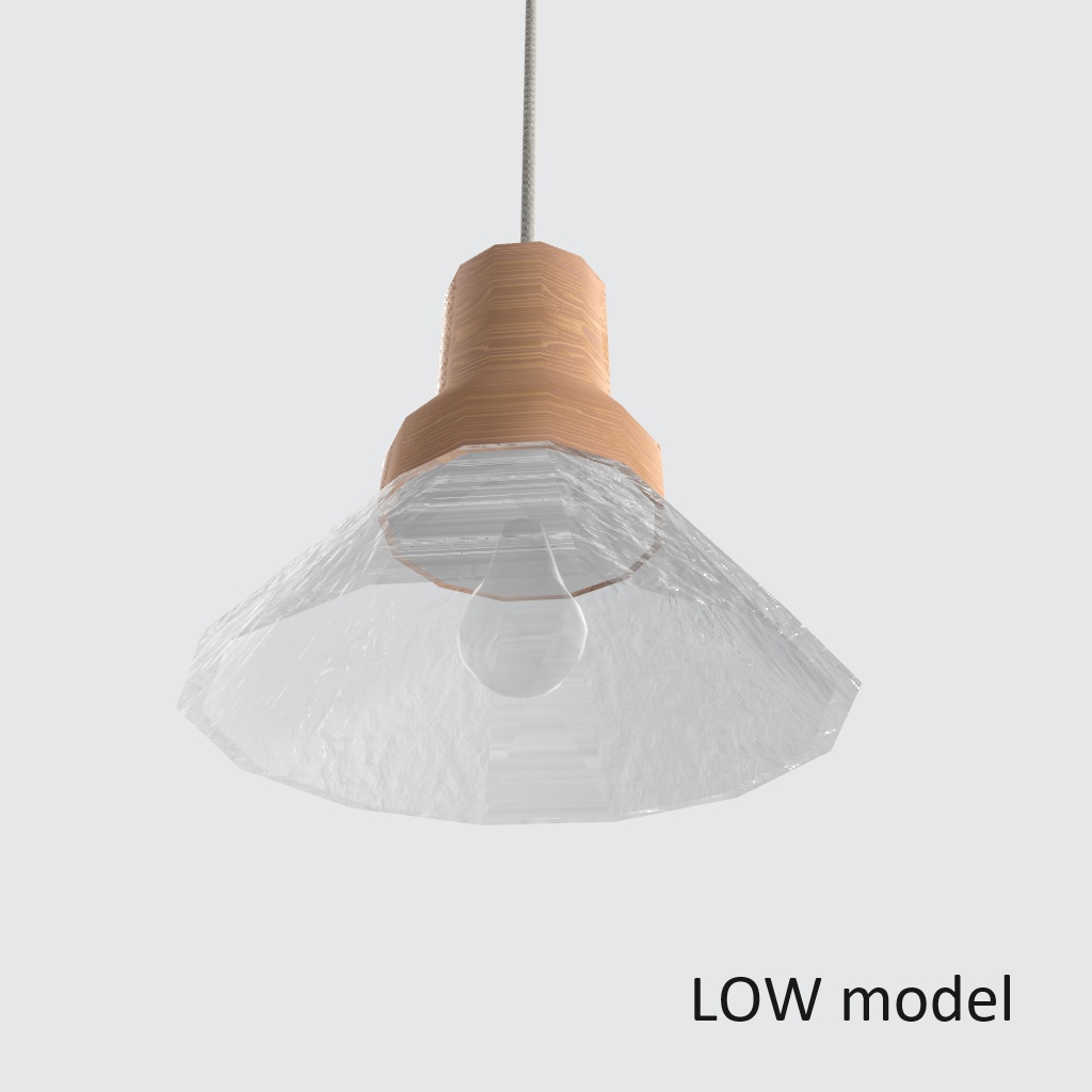 【3Dモデル】ペンダントライト