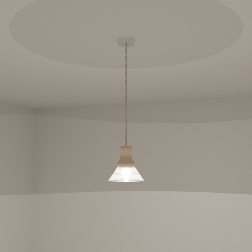 【3Dモデル】ペンダントライト