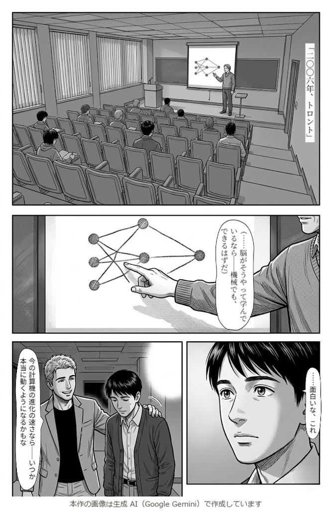 EPOCH / Arc 2「覚醒」— マンガで読むディープラーニング革命(web版・全8話+巻末解説+図解)