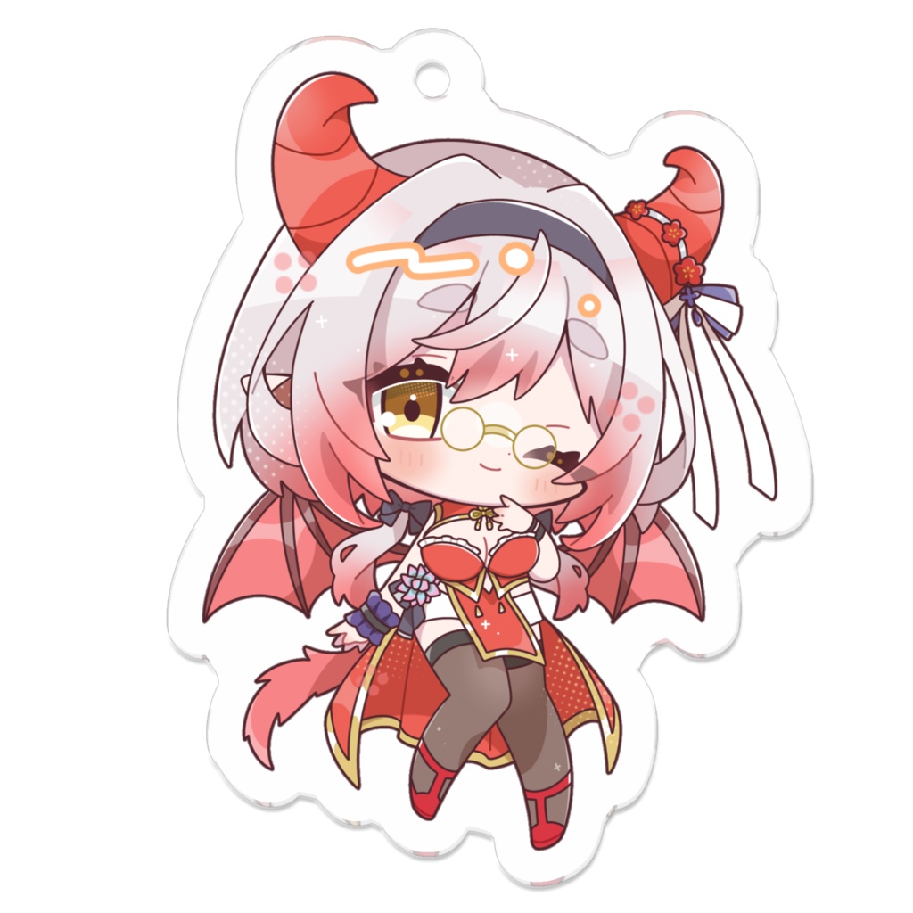 竜宮ひだねちびアクリルキーホルダー