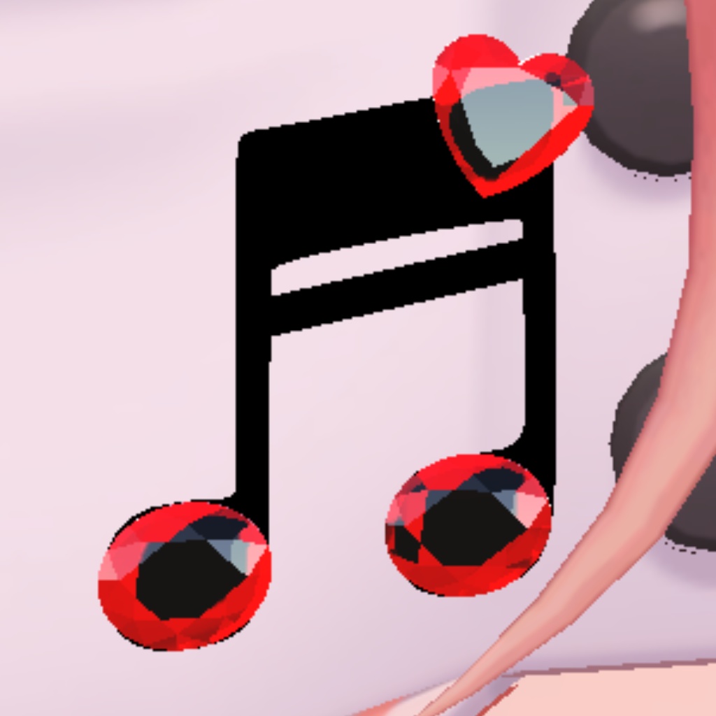 【無料】音符ブローチ