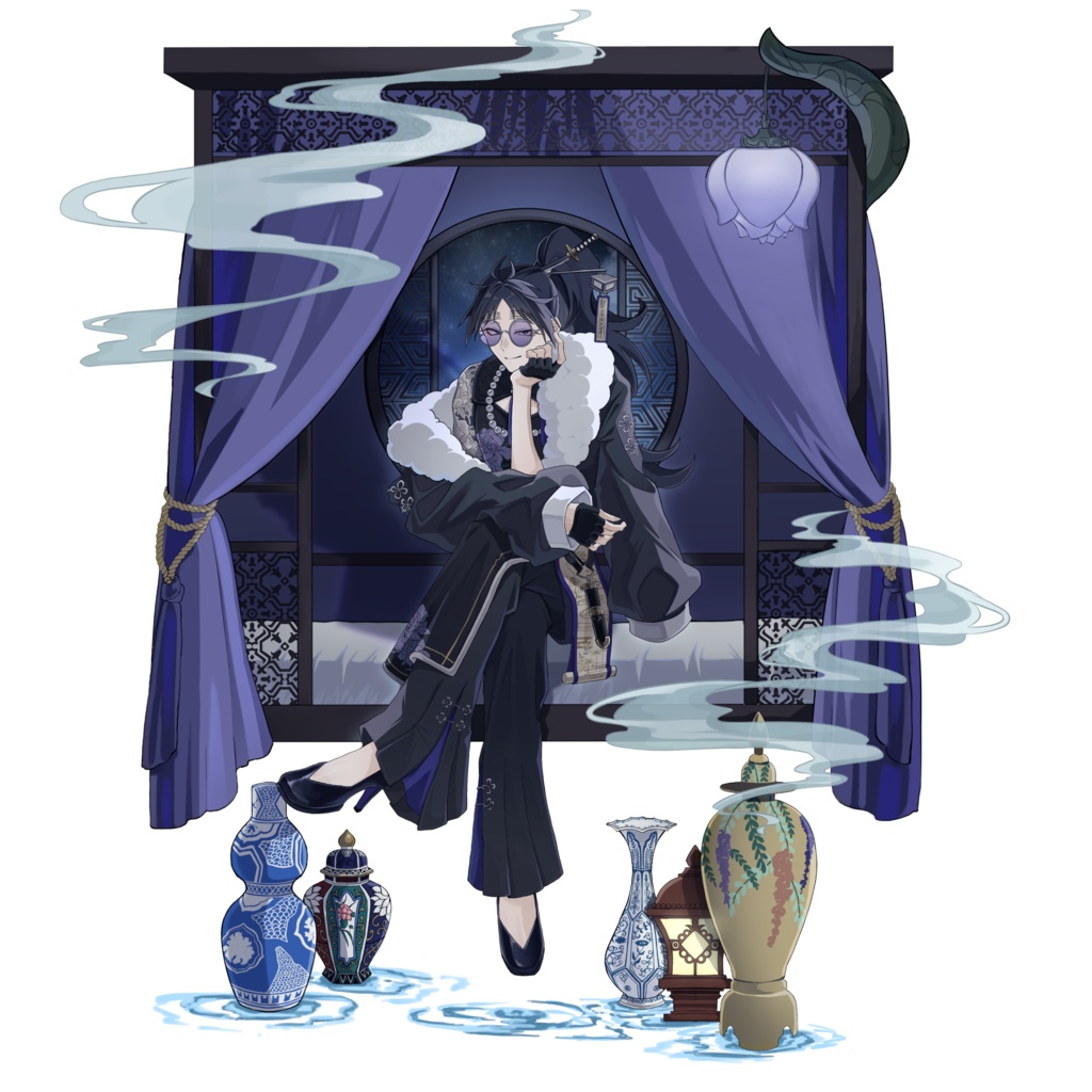 捏造衣装 久々知兵助チャイニーズマフィアアクスタ