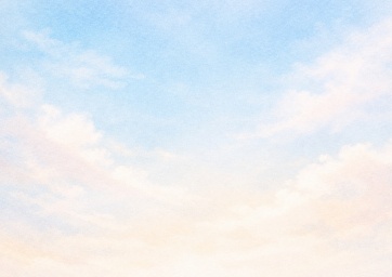 アニメ背景向け 水彩空テクスチャ7種セット – Sky & Atmosphere Watercolor Texture Pack –