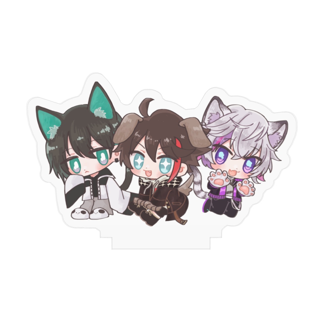 けもめしゃアクリルスタンド