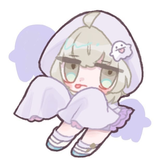 おばけアクリルバッジ