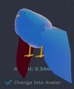 青い鳥【VRchat対応・3Dアバター】 - 記号2000 - 5/5
