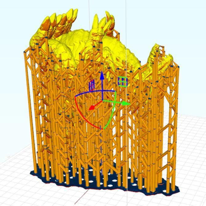 オリジナルクリーチャー【3Dプリンター・stlデータ】