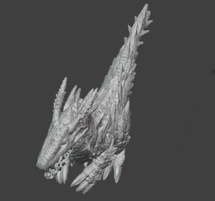 オリジナルクリーチャー【3Dプリンター・stlデータ】