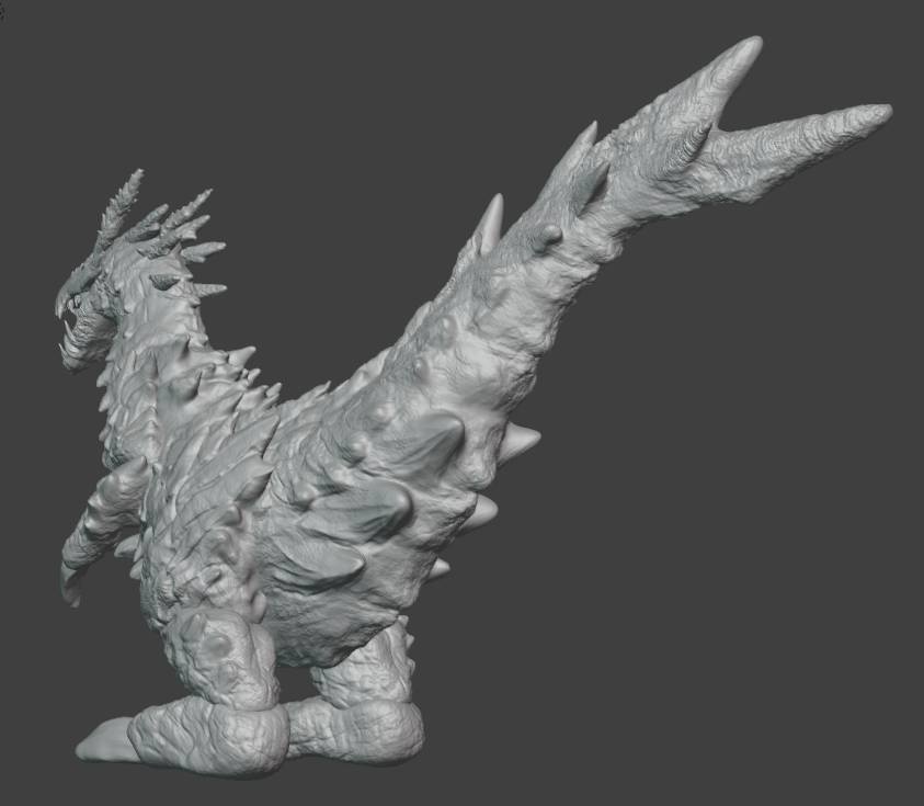 オリジナルクリーチャー【3Dプリンター・stlデータ】