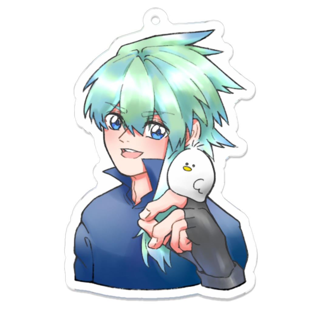バストアップアクキー（クルト）